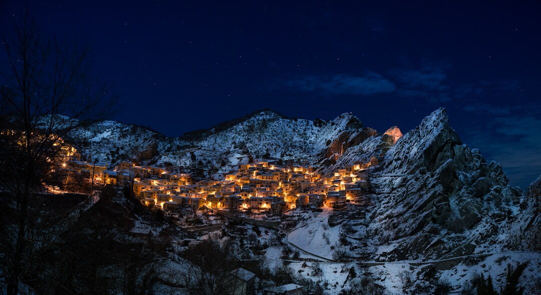 village light photography